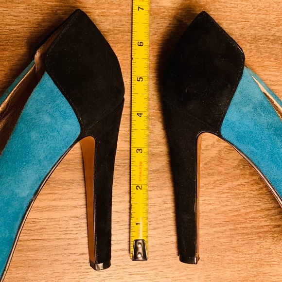 BCBG Suede Heels- Multi Color - Picture 5 of 8